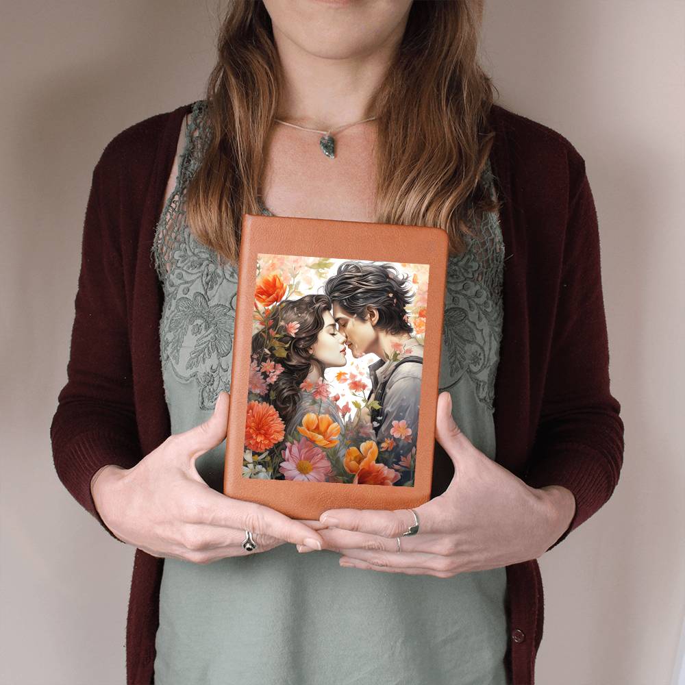 Valentine's Day Art 096 - Vegan Leather Journal