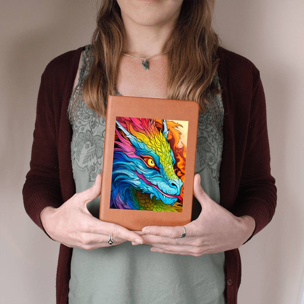 Majestic Dragon 011 - Vegan Leather Journal