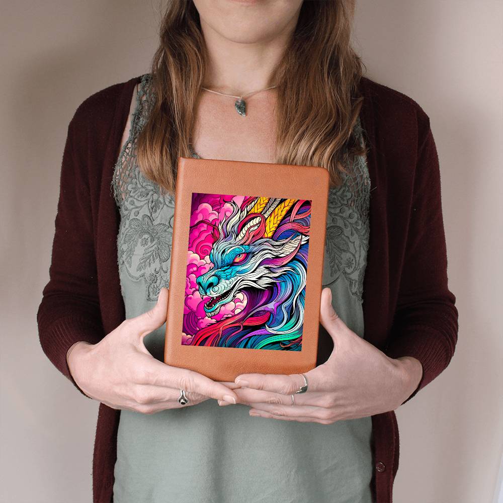Majestic Dragon 025 - Vegan Leather Journal