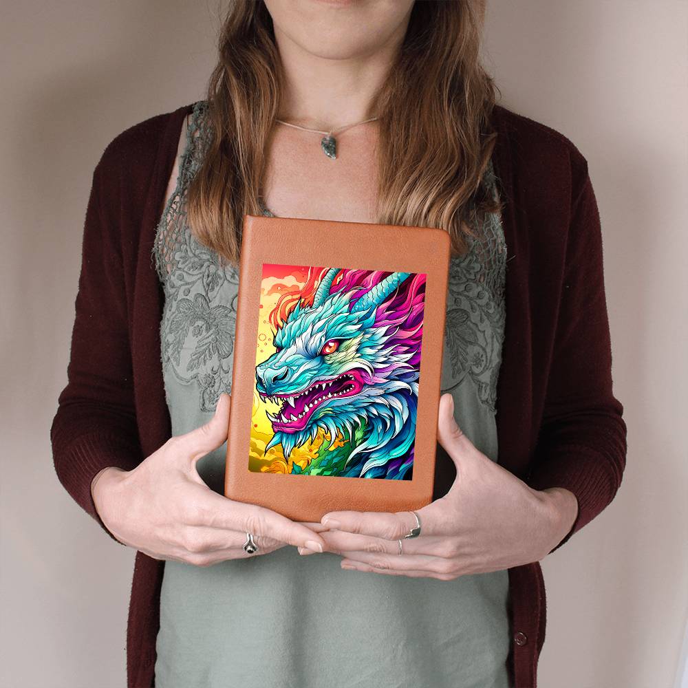 Majestic Dragon 022 - Vegan Leather Journal