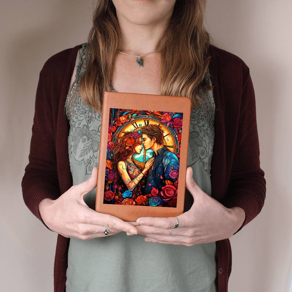 Valentine's Day Art 467 - Vegan Leather Journal