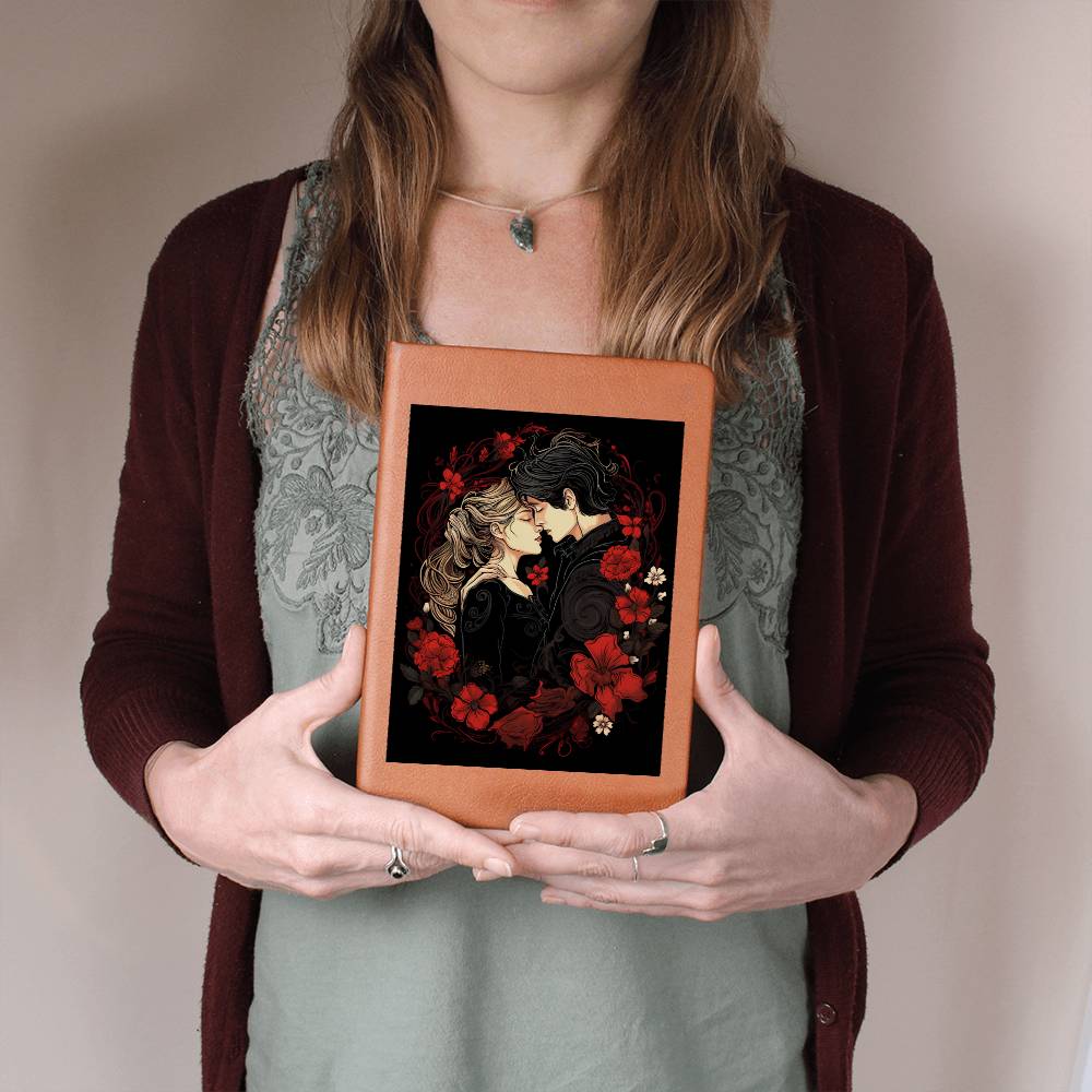 Valentine's Day Art 343 - Vegan Leather Journal