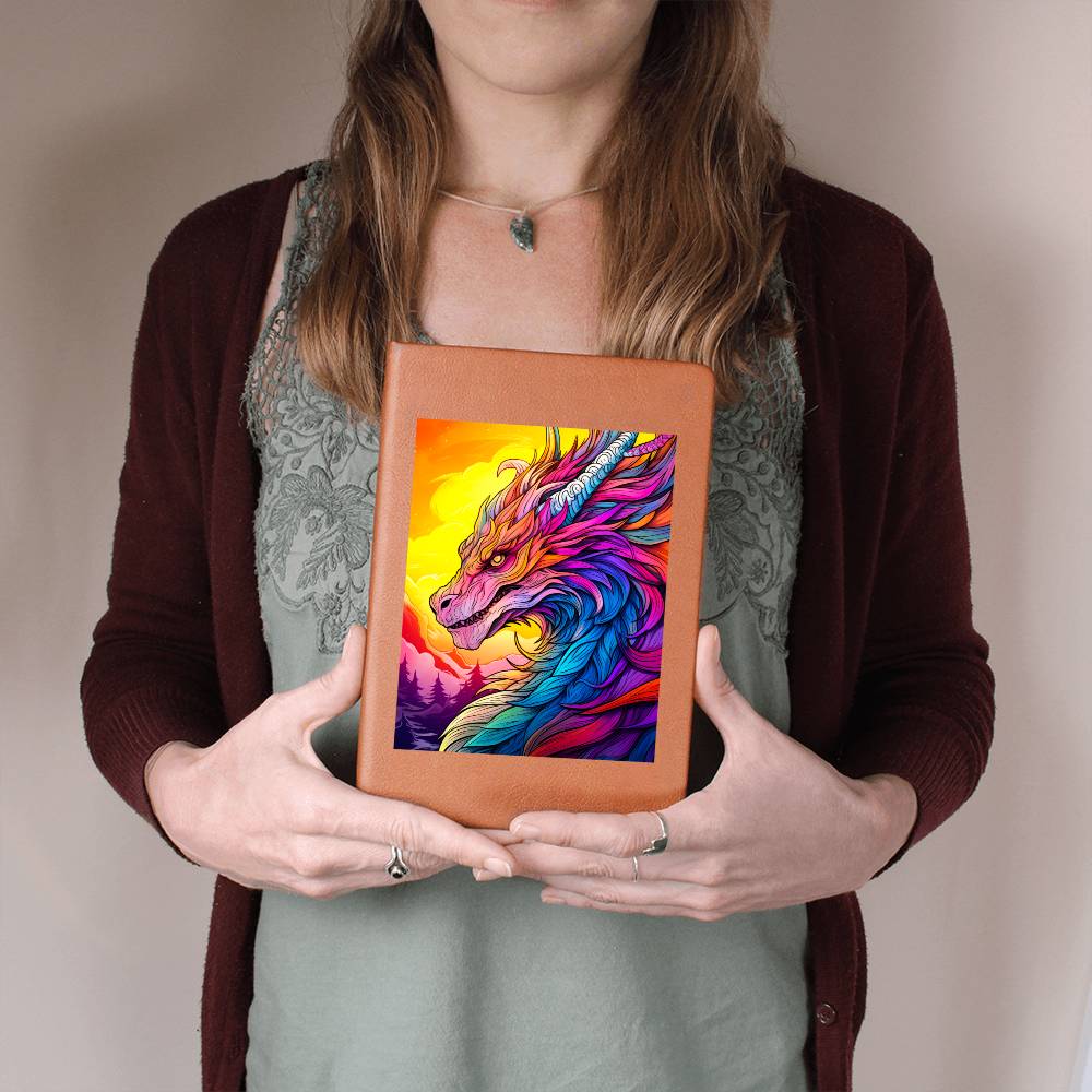 Majestic Dragon 033 - Vegan Leather Journal