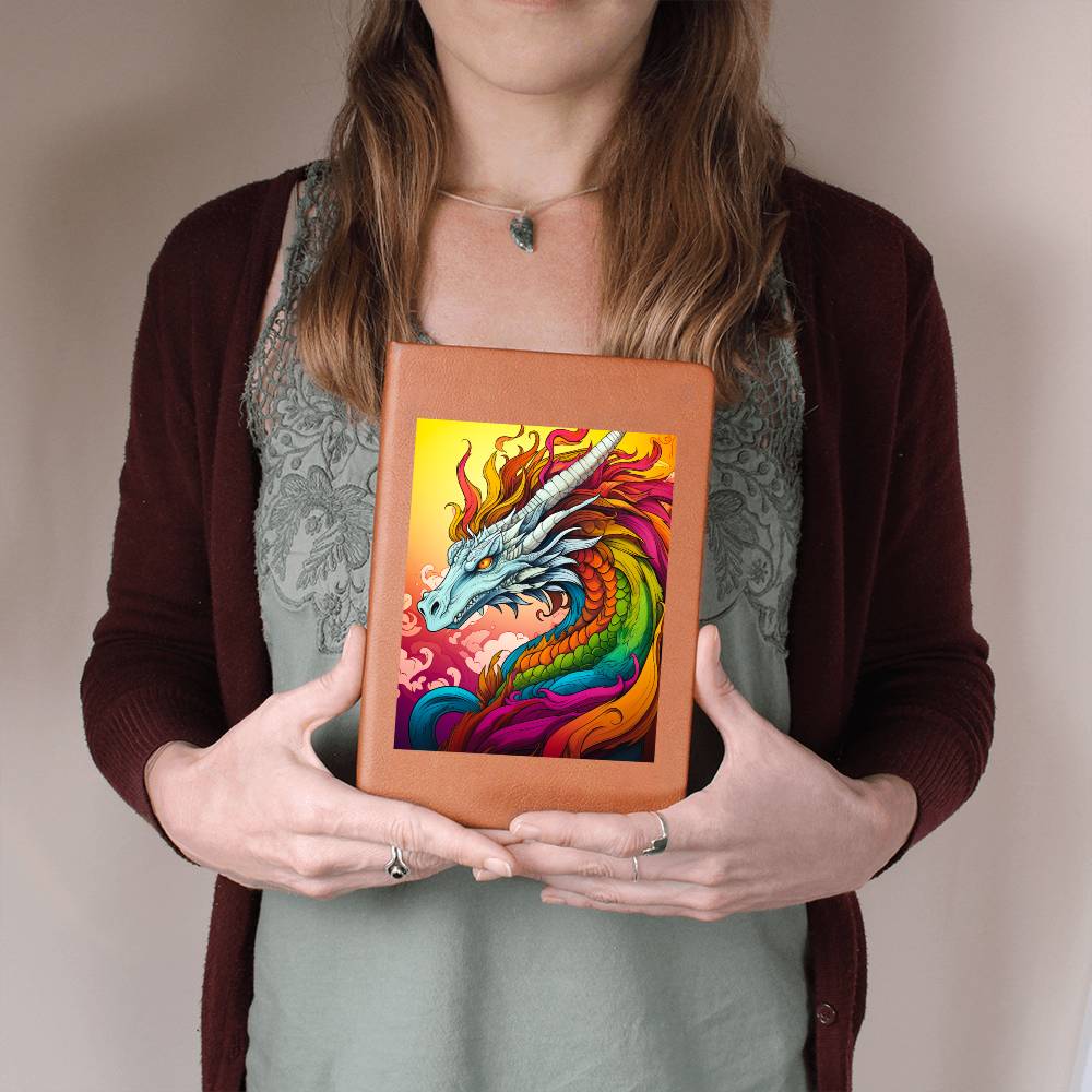 Majestic Dragon 023 - Vegan Leather Journal