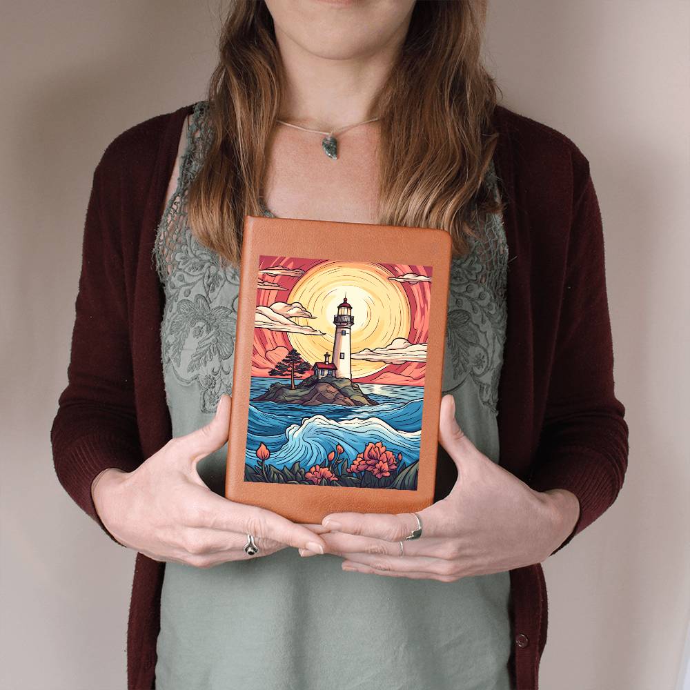 Minimalist BOHO Art 041 - Vegan Leather Journal