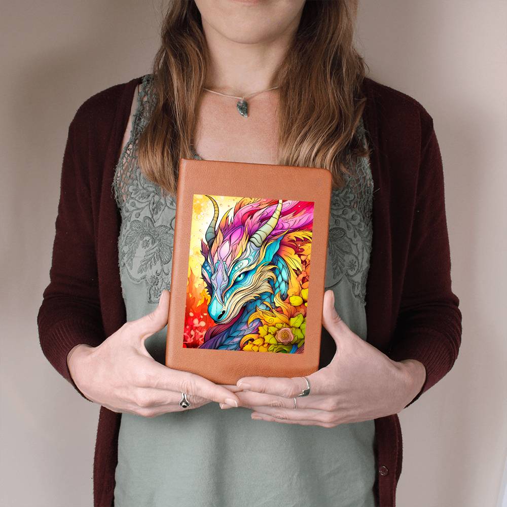 Majestic Dragon 016 - Vegan Leather Journal