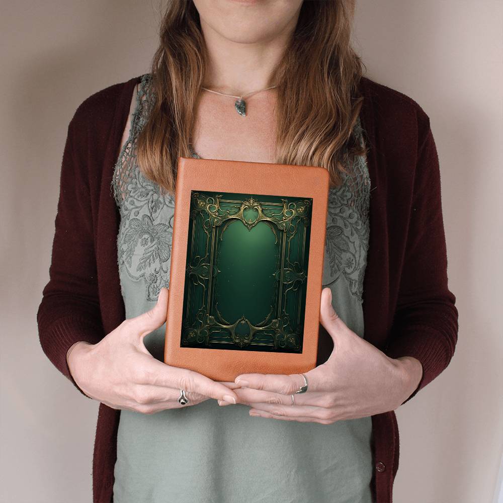 Ornate Gold Cover 092 - Vegan Leather Journal