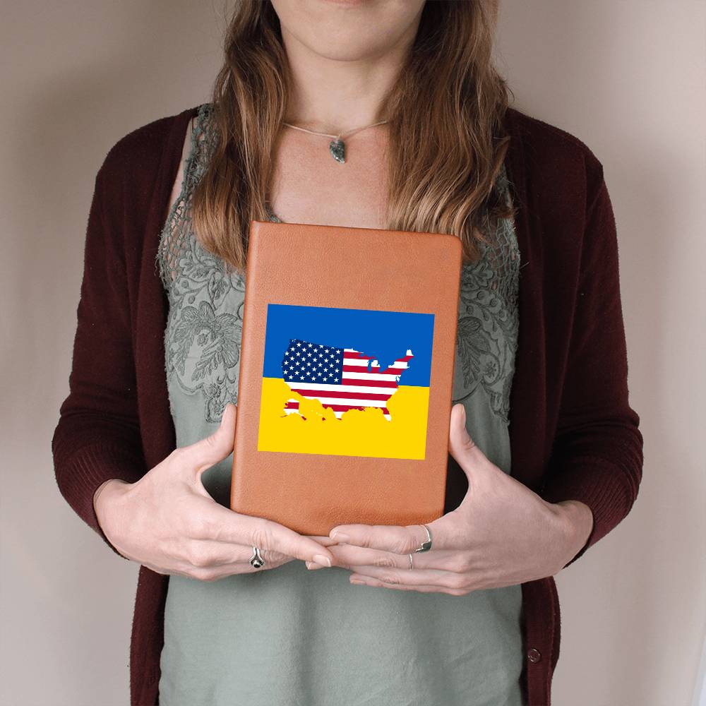 Ukrainian-American - Vegan Leather Journal