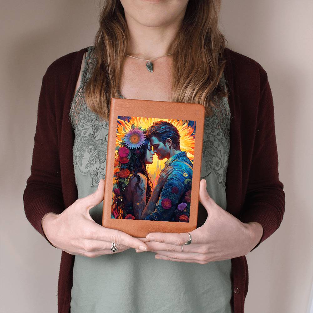 Valentine's Day Art 294 - Vegan Leather Journal