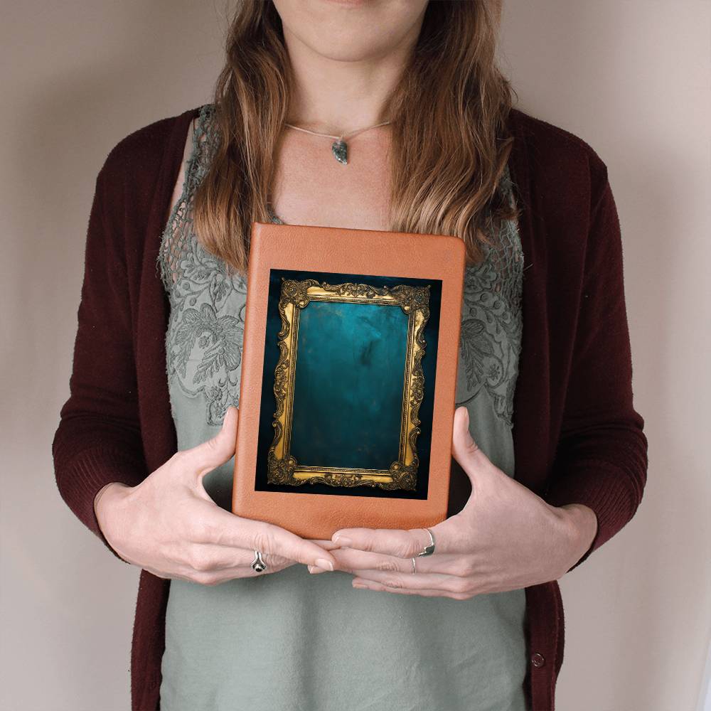 Ornate Gold Cover 115 - Vegan Leather Journal