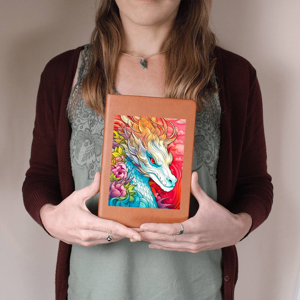 Majestic Dragon 009 - Vegan Leather Journal