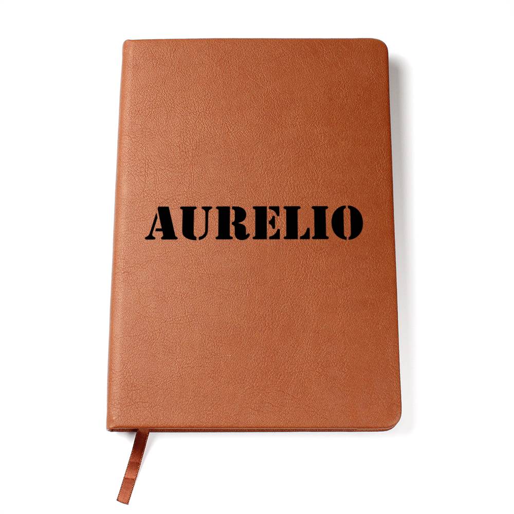 Aurelio - Vegan Leather Journal