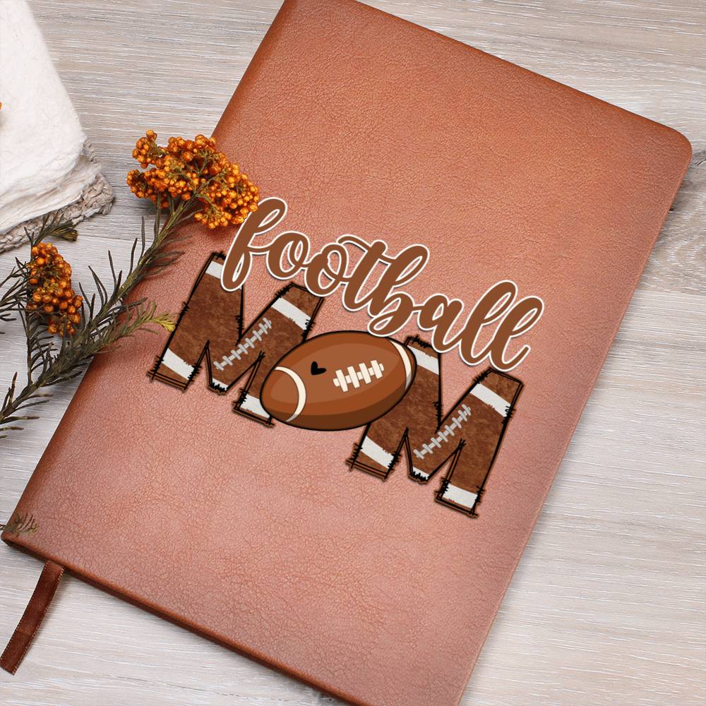Football Mom - Vegan Leather Journal