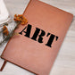 Art - Vegan Leather Journal