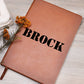 Brock - Vegan Leather Journal