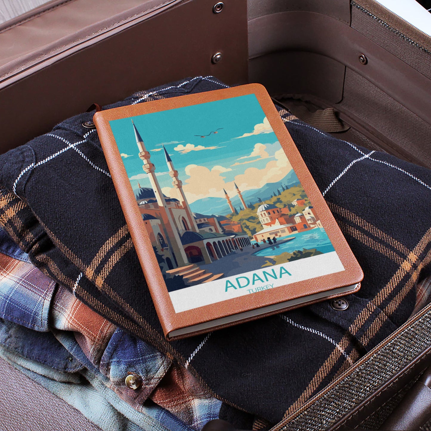 Famous Travel Destinations - Adana, Turkey - Vegan Leather Journal