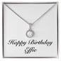 Happy Birthday Effie - Eternal Hope Necklace