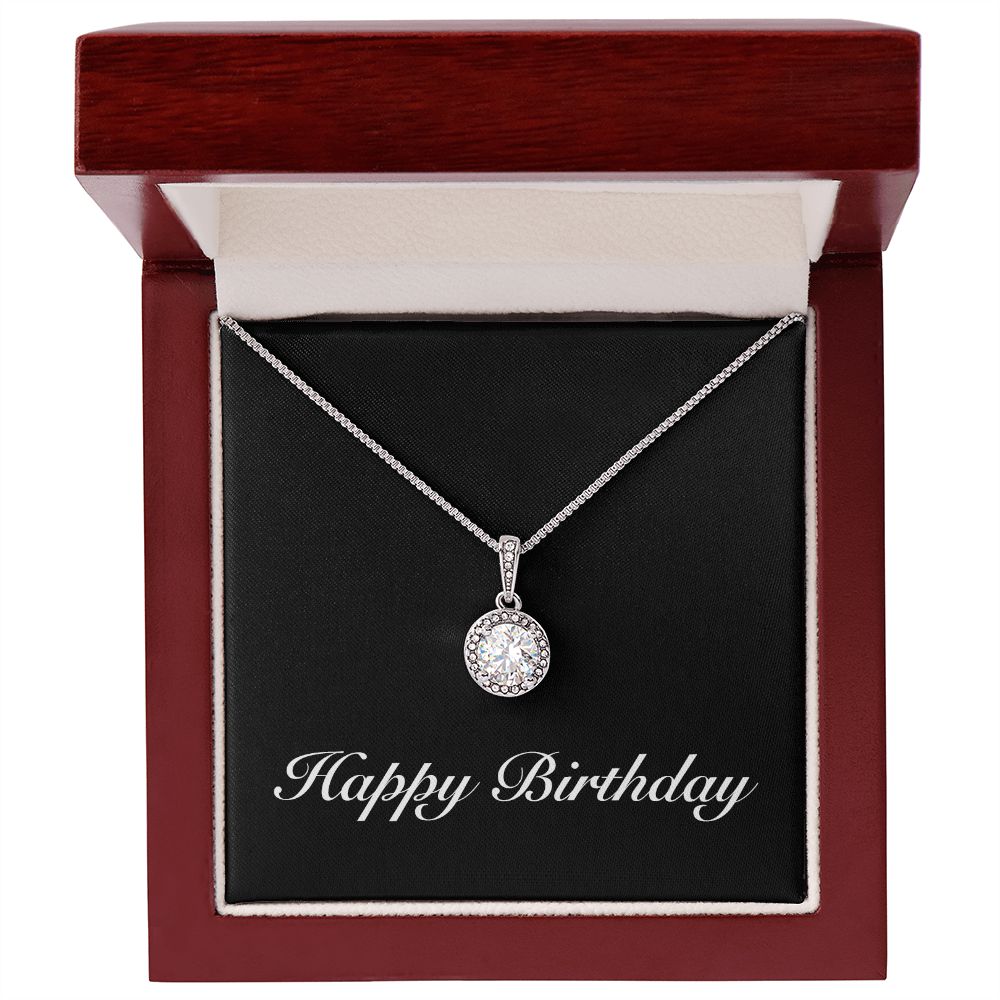 Happy Birthday v2 - Eternal Hope Necklace With Mahogany Style Luxury Box