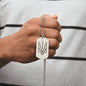 Tryzub - Engraved Dog Tag Necklace