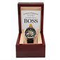 World's Greatest Boss - Men's Openwork Watch
