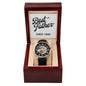 Best Father Since 1988 - Men's Openwork Watch