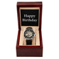Happy Birthday v2 - Men's Openwork Watch