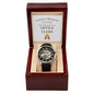 World's Greatest Office Clerk - Men's Openwork Watch