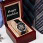 Happy Birthday v2 - Men's Openwork Watch
