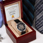 World's Greatest Office Clerk - Men's Openwork Watch