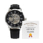 World's Greatest Office Clerk - Men's Openwork Watch