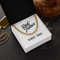 Best Father Since 1965 - 14k Gold Finished Cuban Link Chain