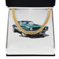 Muscle Car 09 - 14k Gold Finished Cuban Link Chain