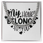 My Heart Belongs To You v2 - Cuban Link Chain