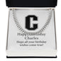 Happy Birthday Charles v02 - Cuban Link Chain
