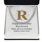 Happy Birthday Raymond v01 - Cuban Link Chain