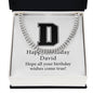 Happy Birthday David v02 - Cuban Link Chain