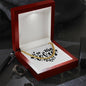 All of Me Loves All of You v2 - 14k Gold Finished Cuban Link Chain With Mahogany Style Luxury Box