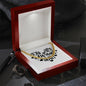 You Are Always In My Heart v2 - 14k Gold Finished Cuban Link Chain With Mahogany Style Luxury Box
