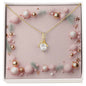 Christmas Background 026 - 18K Yellow Gold Finish Alluring Beauty Necklace
