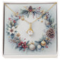 Christmas Background 075 - 18K Yellow Gold Finish Alluring Beauty Necklace