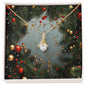 Christmas Background 127 - 18K Yellow Gold Finish Alluring Beauty Necklace