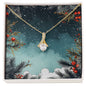 Christmas Background 124 - 18K Yellow Gold Finish Alluring Beauty Necklace