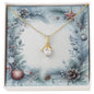 Christmas Background 073 - 18K Yellow Gold Finish Alluring Beauty Necklace