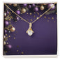 Christmas Background 054 - 18K Yellow Gold Finish Alluring Beauty Necklace