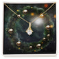 Christmas Background 110 - 18K Yellow Gold Finish Alluring Beauty Necklace