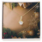 Christmas Background 096 - 18K Yellow Gold Finish Alluring Beauty Necklace