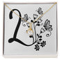 Botanical Monogram L - 18K Yellow Gold Finish Alluring Beauty Necklace