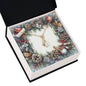 Christmas Background 076 - 18K Yellow Gold Finish Alluring Beauty Necklace