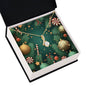 Christmas Background 129 - 18K Yellow Gold Finish Alluring Beauty Necklace