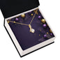 Christmas Background 029 - 18K Yellow Gold Finish Alluring Beauty Necklace